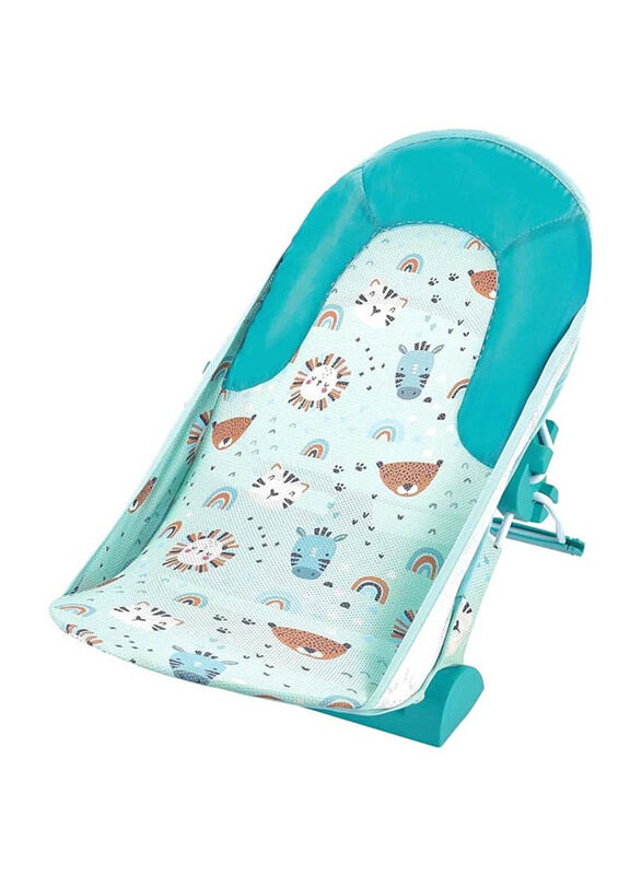 

Generic Adjustable Height Baby Folding Shower Rack No-Slip Bath Support, Green