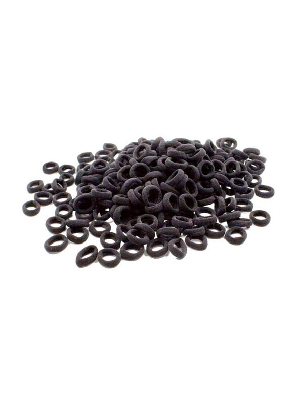 

Generic Tiny Ponytail Holders Hair Ties Bands, 100 Pieces, Black