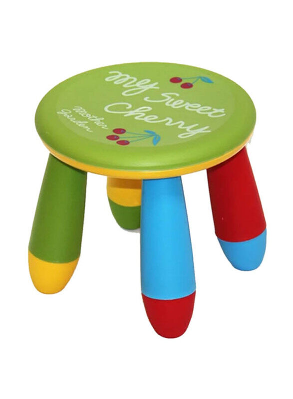 

Generic Kid's Plastic Stool Chair, Multicolour