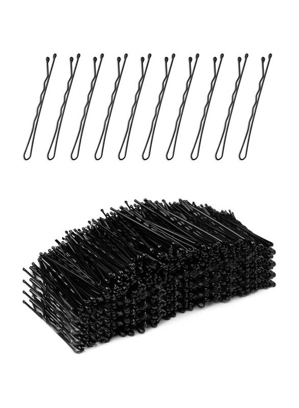 

Generic 2 Inch Premium Black Secure Hold Bobby Hair Pins for Women and Girls, 500 Pieces