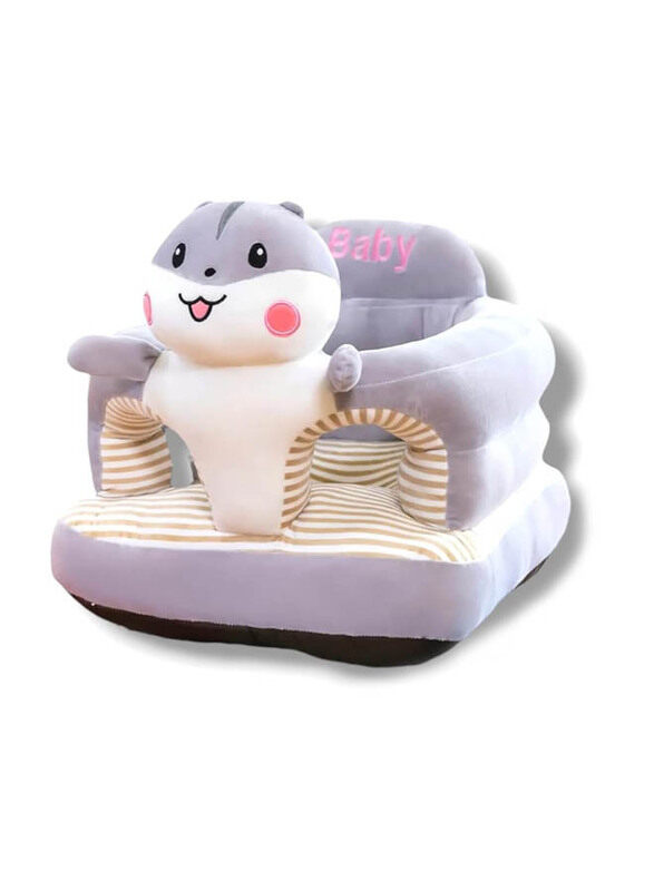 

Generic Baby Cute Baby Sofa Support Seat, Grey
