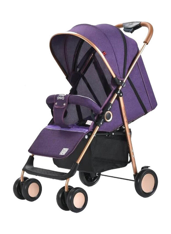 

Haoshuo Single Stroller, T185, Purple