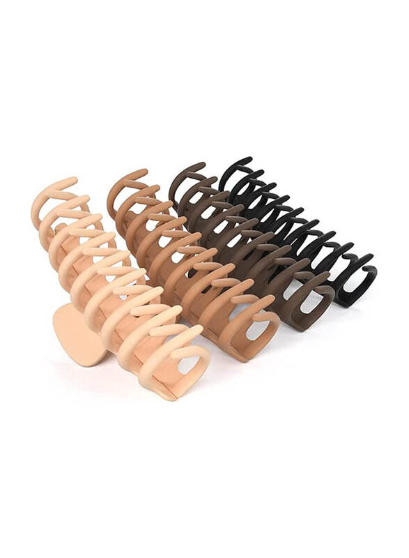 

Framar Large Hair Claw Clip for All Hair Types, 4 Pieces