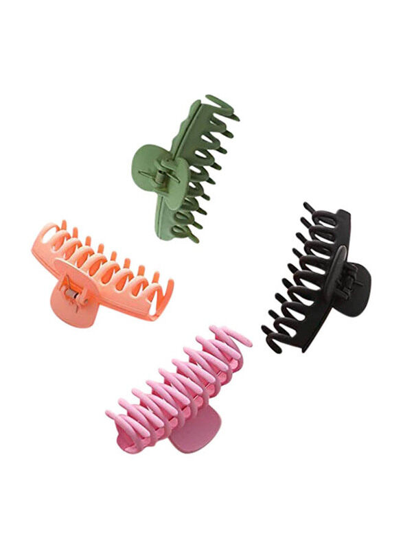 

Generic Non Slip Big Hair Claw Clips for All Hair Types, 4 Pieces