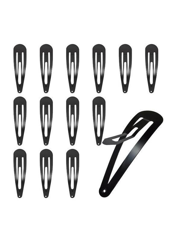 

Generic Large No Slip Metal Snap Hair Clips for All Hair Types, 30 Pieces
