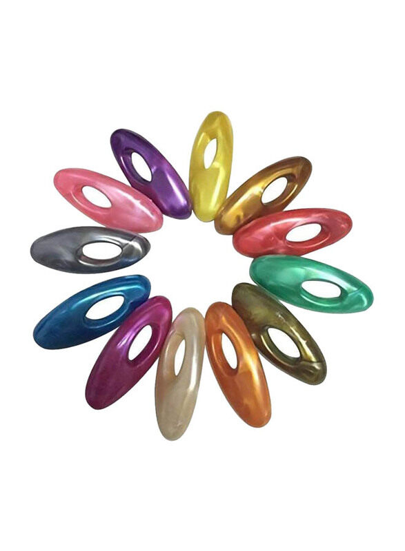 

Generic Womens Safety Hijab Pins, 12 Pieces, Multicolour