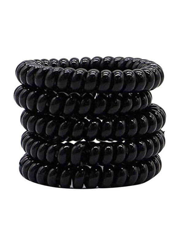 

Generic Spiral Elastic Hair Ties Ponytail Styling Rubber Bands Set for All Hair Types, 14 Pieces