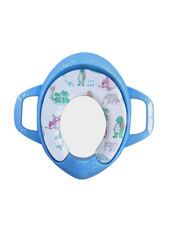 

Generic Baby Soft Potty Seat For Children With Handle, Blue