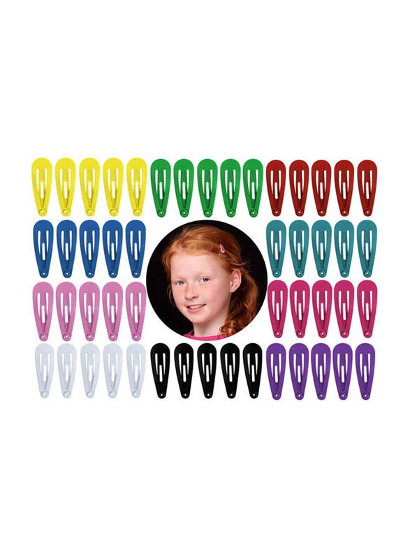 

Generic Mini Snap Hair Clips for All Hair Types, 120 Pieces