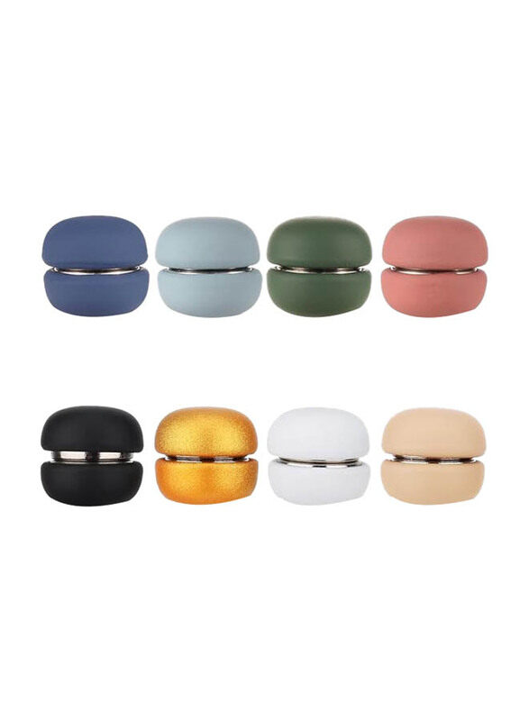 

Xihircd Women No-Snag Multi-Purpose Strong Painless Brooch Hijab Magnetic Pins for Scarf & Scarves, 8 Pieces, Multicolour