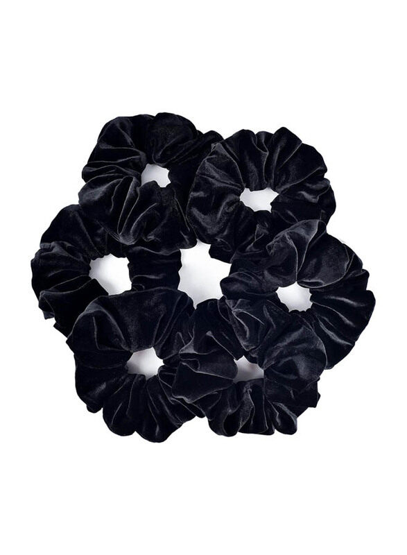 

Ceelgon Velvet Scrunchies Large Hair Ties for All Hair Types, 6 Pieces
