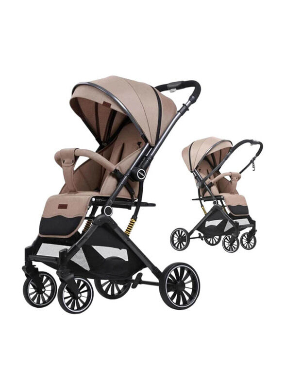 

Generic Foldable Pushchair Kidilo Baby Stroller for Toddlers & Preschoolers, Khaki