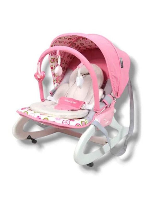 

Generic Mamalove Baby Rocking Chair, UC-40, Pink/White