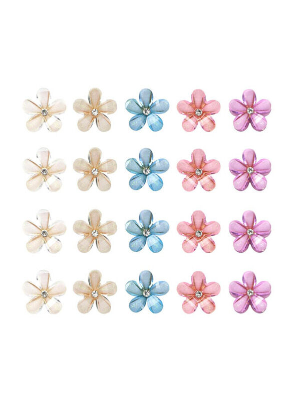 

Generic Non Slip Small Flower Hair Claw Clip for All Hair Types, 20 Pieces