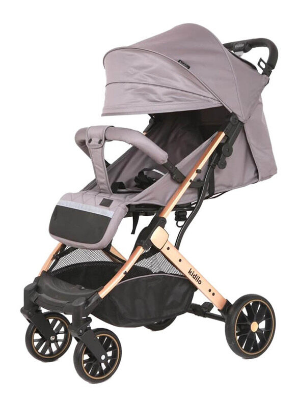 

Kidilo Baby Air Craft Pram Stroller, K10G, Grey