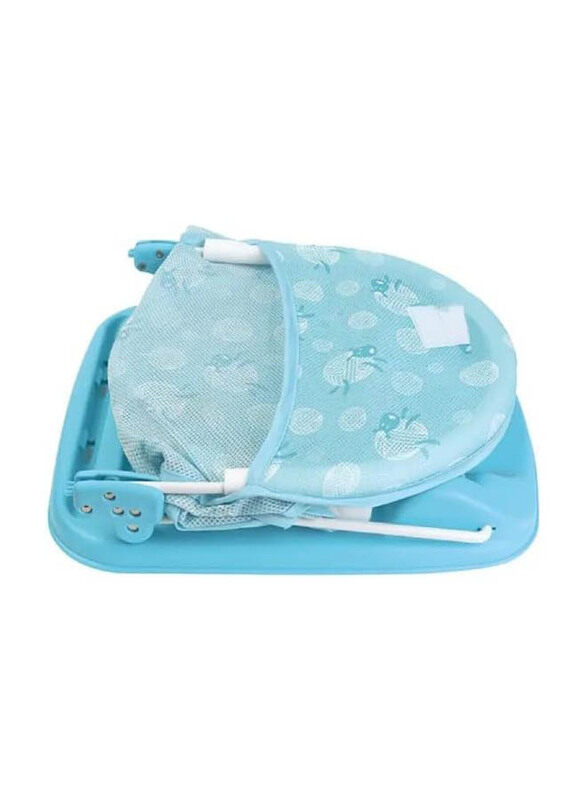 

Generic Portable and Foldable Baby Bathing wash Training Seat, Blue