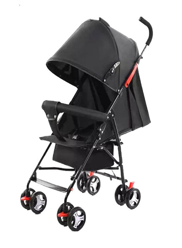 

Generic Lightweight Portable Baby Stroller With Compact Fold For 0-36 Months Baby, Black