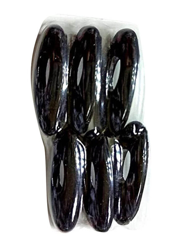 

Generic Women Hijab Safety Pin, 6 Pieces, Black