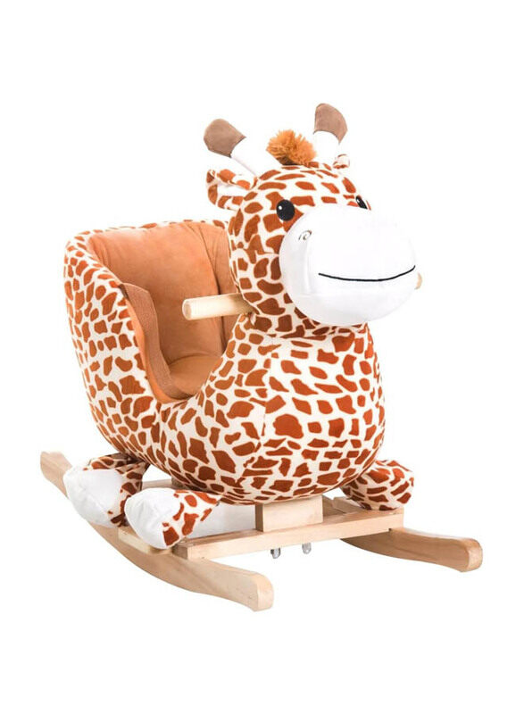 

Generic Giraffe Style Kid's Rocking Ride On Toy With Song, Multicolour