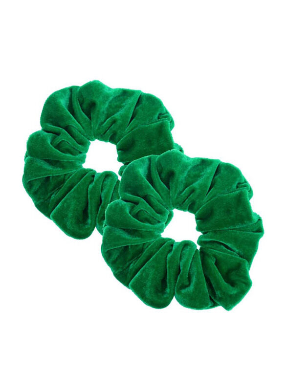 

Pidoudou Large Velvet Scrunchies for Thick Hair, 2 Pieces