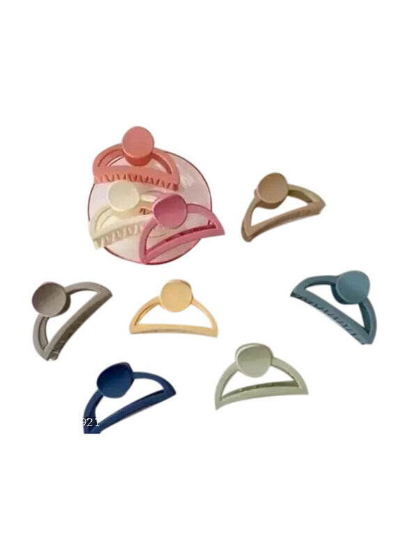 

Cosmos Star Matte Hair Claw Clips for All Hair Types, 6 Pieces