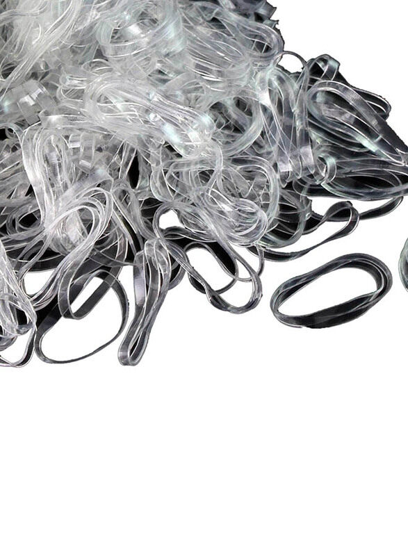 

Generic Elastic Hair Bands Styling Kit Rubber Bands for Baby Girls, 1000 Pieces, Multicolour