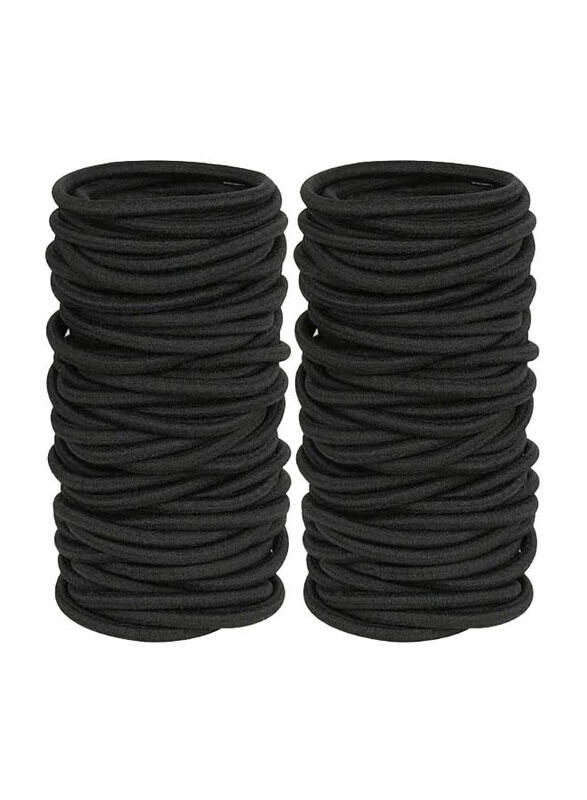 

Generic Non Slip Elastic Rubber Band Hair Ties for All Hair Types, 40 Pieces