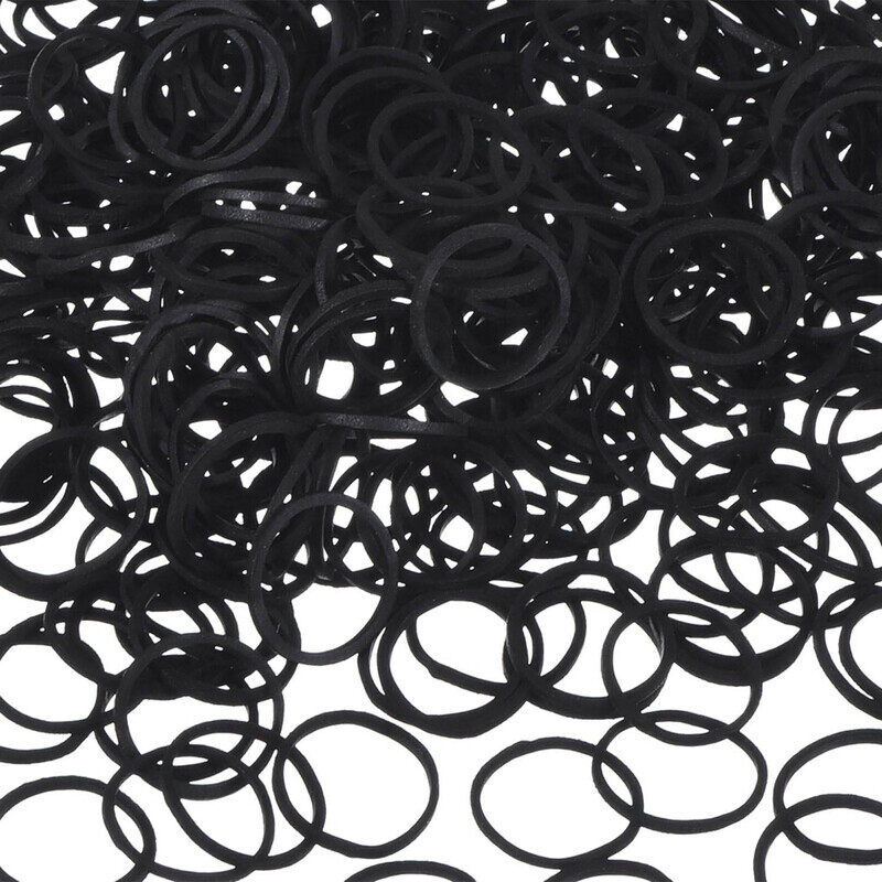 

Generic Soft Mini Rubber Band Hair Ties for All Hair Types, 2000 Pieces