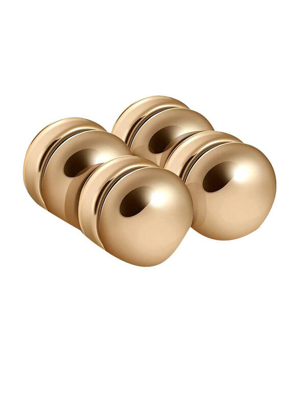 

Savita Women Multi-Use Strong Hijab Magnets Pins for Scarf, 4 Pieces, Gold
