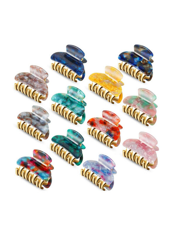 

Willbond Small Hair Claw Clips for Women, 12 Pieces