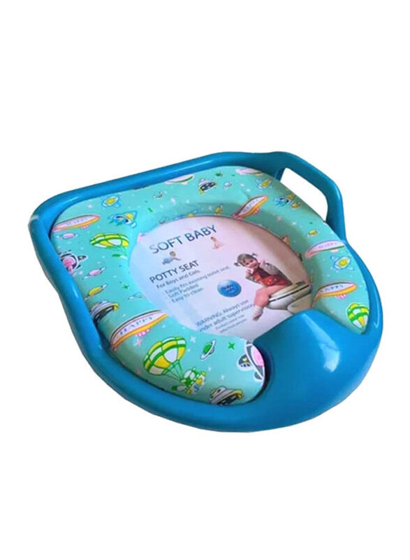 

Generic Soft Baby Potty Seat With Handle, Multicolour