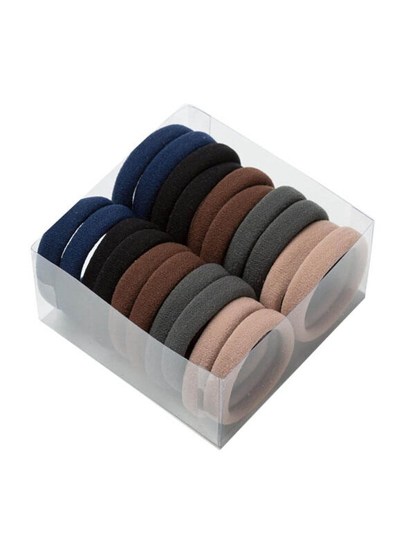 

Generic Elastic Hair Ties Rubber Bands for All Hair Types, 60 Pieces