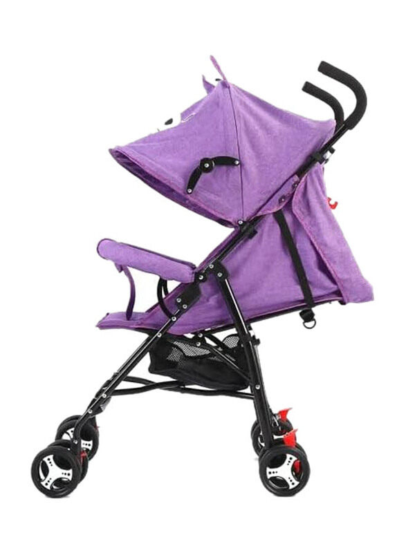 

Generic Lightweight Portable Baby Buggy Stroller With Sleeping Positions Compact Fold For 0-36 Months Baby, Black