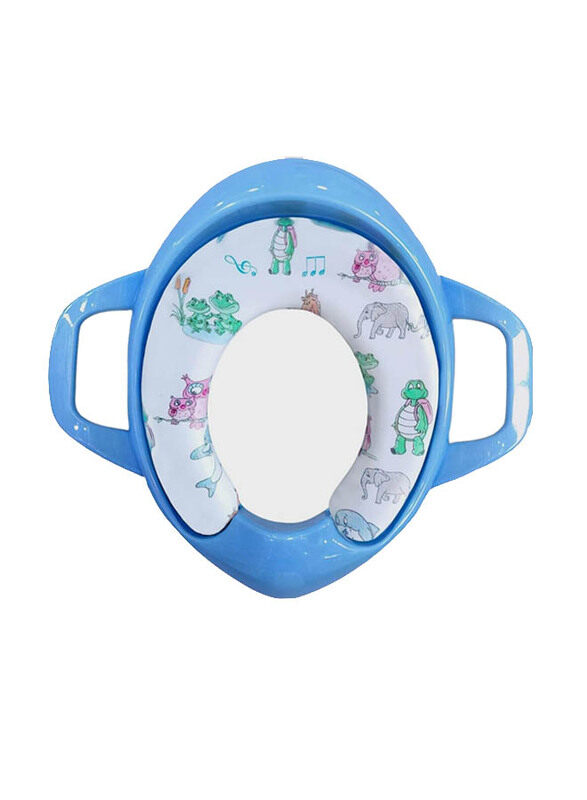 

Generic Baby Soft Potty Seat For Children With Handle, Blue