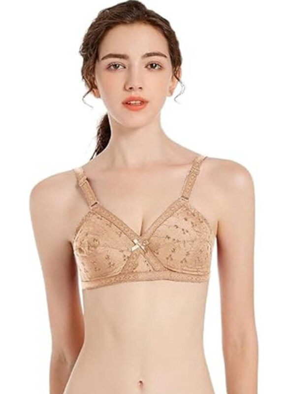 

Dhabeena Lace Underwire Bra, 38B, Beige