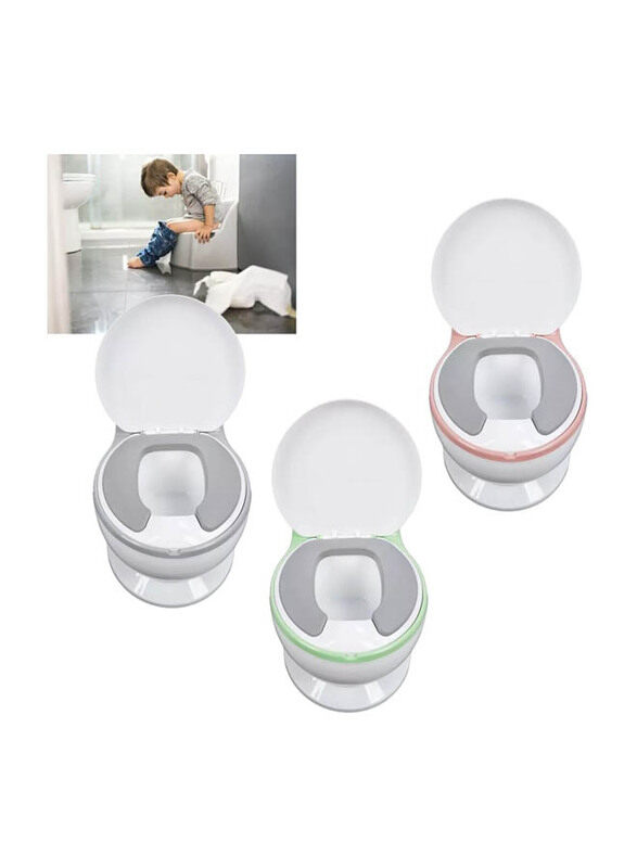 

Generic Portable Children Toilet Safe Removable Potty Pot Training Seat, Cream