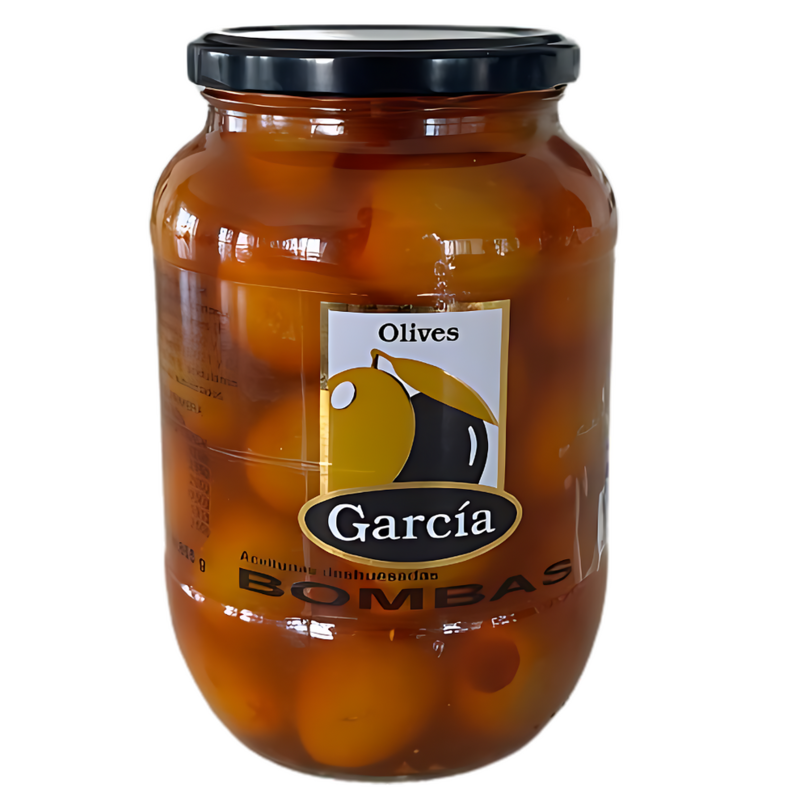 

Olives Garcia Spicy Bombas Pitted Olives - 850g