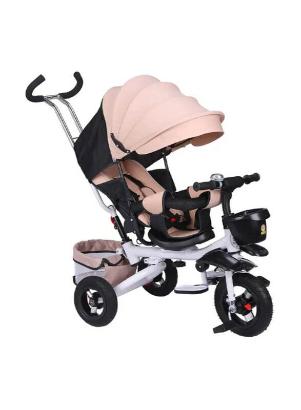 

Vitpharma Multifunctional Carriage Buggy 3-Wheel Baby Stroller, Beige