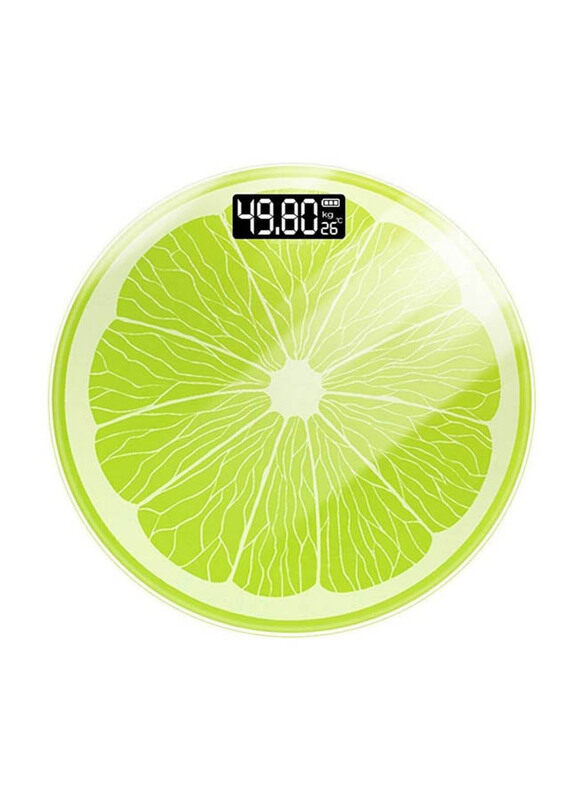 

Vitpharma Lemon Digital Body Weight Bathroom Scale, Green
