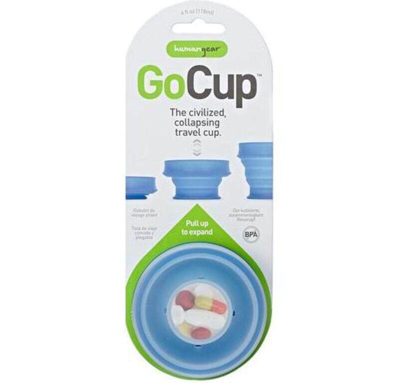

HumanGear GoCup Blue 237 ml Travel Cup