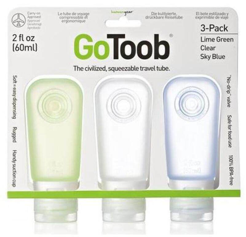 

HumanGear GoToob 3 pack CGB 60 ml Travel tube