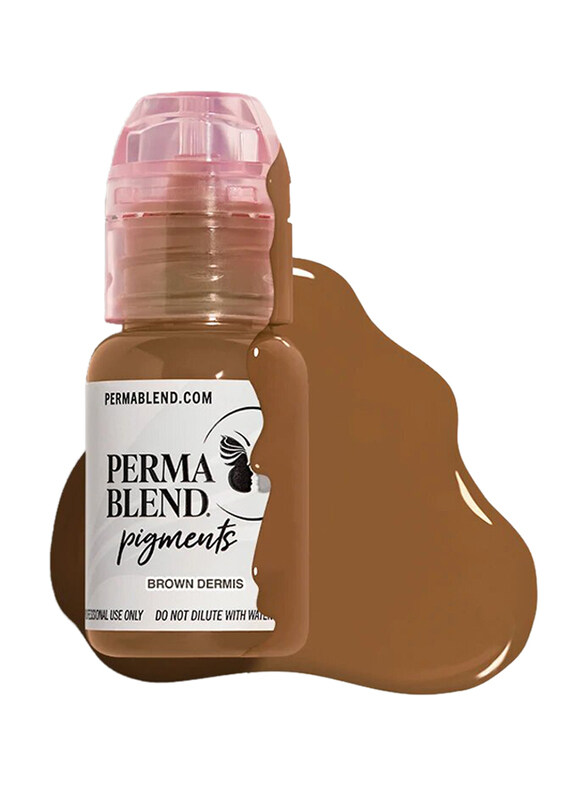 

Perma Blend Scar Ink Pigments, 15ml, Brown Dermis, Brown