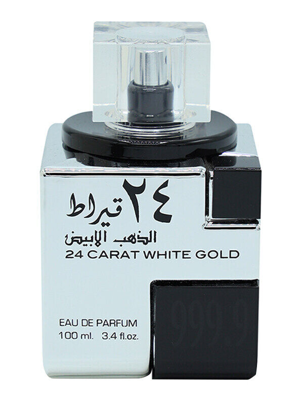 

Lattafa 24 Carat White Gold 100ml EDP Perfume Unisex