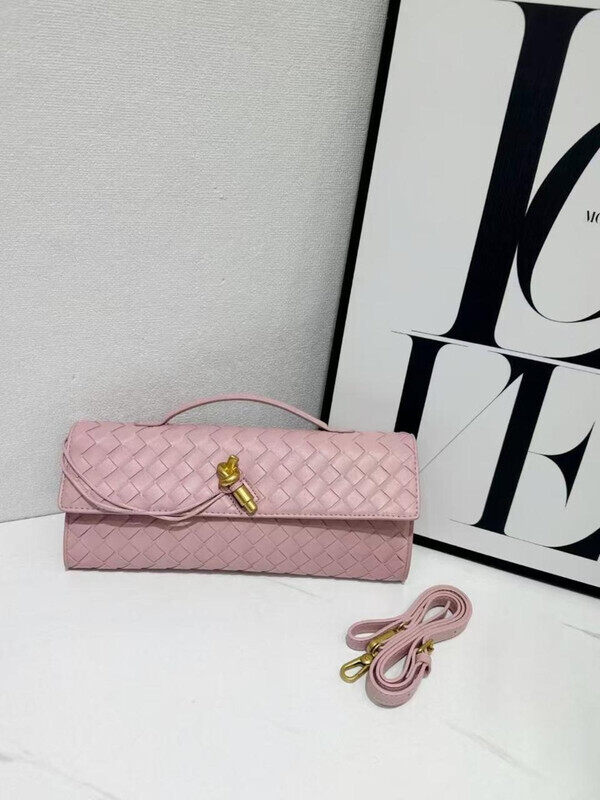 

Bottega Veneta Woven Leather Clutch Bag - Model 9901#