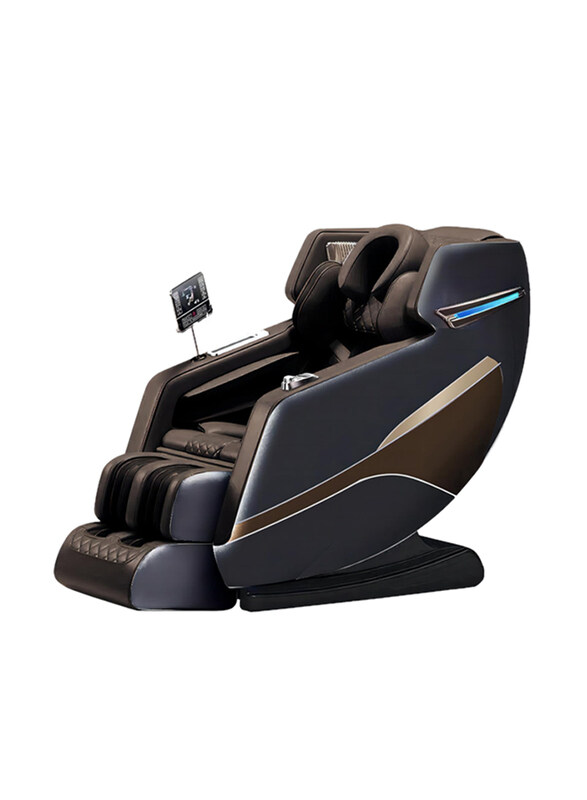 

AWD Full Body Massage Chair with 5 Auto Programmes and Bluetooth Speaker Air Bags Head to Toe Massage, Brown