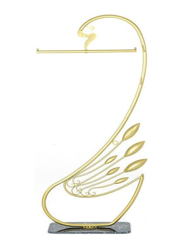 

AWD Metal Free Standing Clothes Hanger, Gold