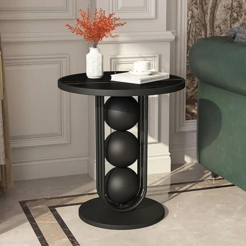 

AWD Creative Coffee Round Table, Black