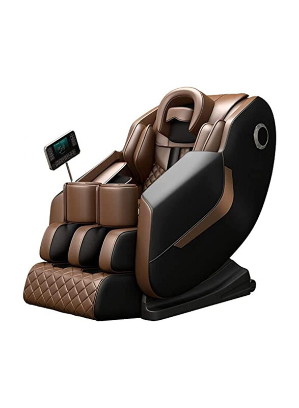 

AWD Full Body Massaging Chair with 5 Auto Programs and Wireless Music Bluetooth Speaker, BK6, Gold