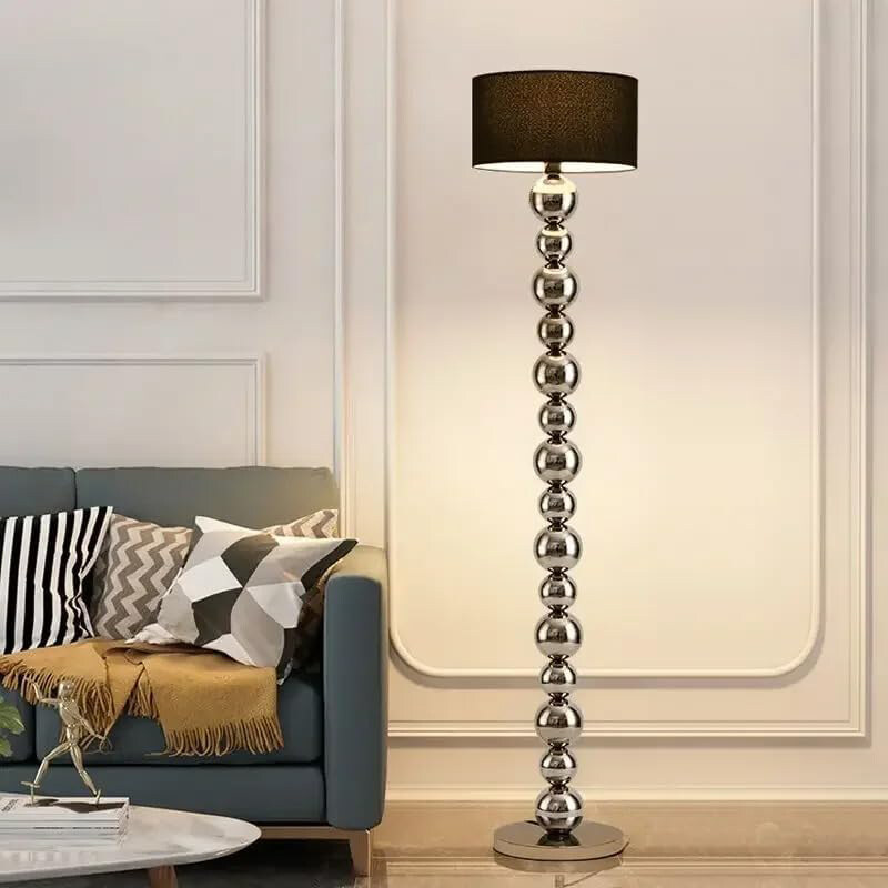 

Generic Decorative Ball Floor Lamp with Lampshade, Multicolour