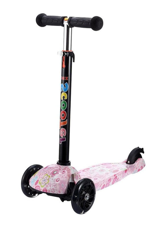 

Generic Graffiti Scooter with 3 Wheels for Kids, Multicolour